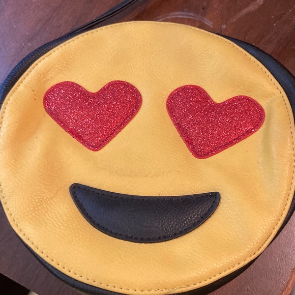 Heart Eyes Emoji Crossbody Bag - Picture 3 of 5